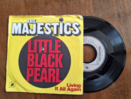 The Majestics met Little black pearl 1974 Single nr S20232349