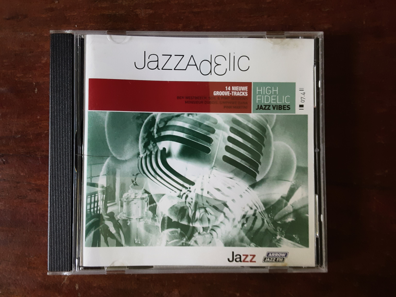 Various artists met Jazzadelic 07.4 2007 CD nr CD2024422