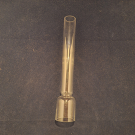 Olielamp Glasbuis helder model Kneepglas 25,5x4,5cm nr A6365