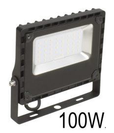 buitenspot tuinspot serie Spotpro ALU zwart LED 100W H38cm nr 3610040