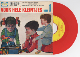 Nel Scheltes met Voor de hele kleintjes deel 1 1970 Single nr S2021440