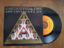 Earth, Wind & Fire met And love goes on 1980 Single nr S20233615