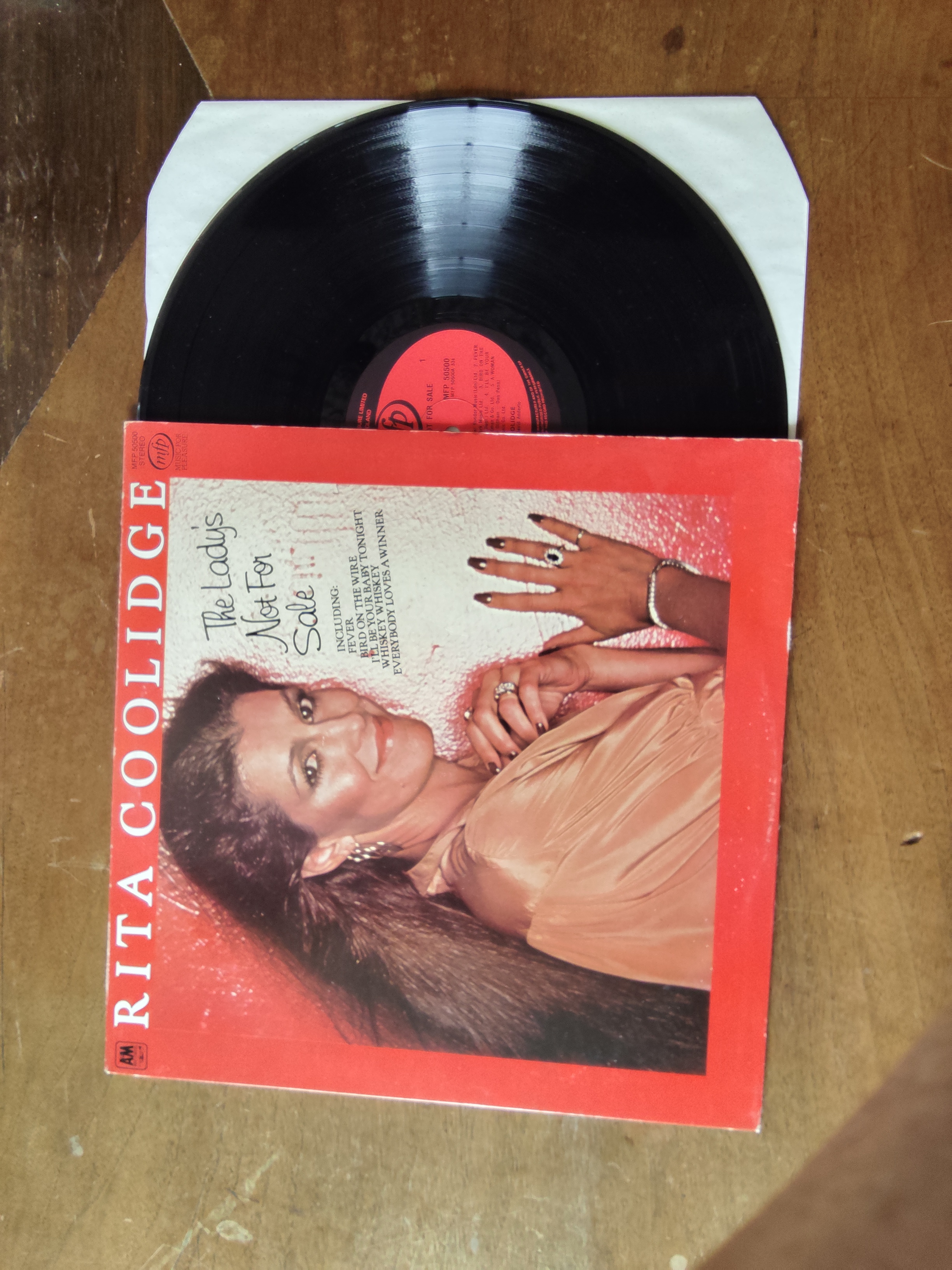 Rita Coolidge met The lady's not for sale 1981 LP nr L20251296