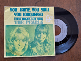 The Pearls met You came, you saw, you conquered 1972 Single nr S20232581
