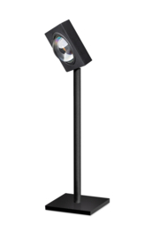 Tafellamp Jake  met lens 10W LED 2700K 782L zwart 3 standen dim. h30cm nr 05-TL3374-30