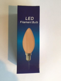 Global-Lux filament kaarslamp E14 1W/15W 230V flame nr 6-183526