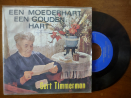 Gert Timmerman met Een moederhart een gouden hart 1968 Single nr S20211207