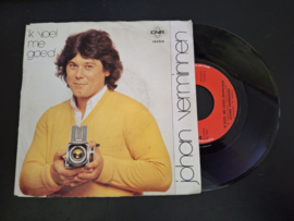 Johan Verminnen met 'K voel me goed 1981 Single nr S20211308