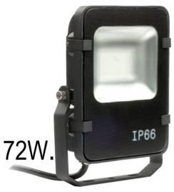 Buitenspot spotpro zwart 72W LED h-40cm nr 10-45560