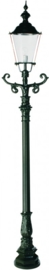 Buitenlamp combinatie mast h272cm serie Nuova nrs 1508+1515+1592