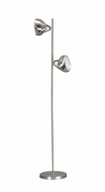 Vloerlamp Head 2L h161cm staalkleur nr 05-SP8250-1117