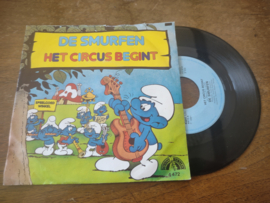 De Smurfen met Het circus begint 1981 Single nr S20221513