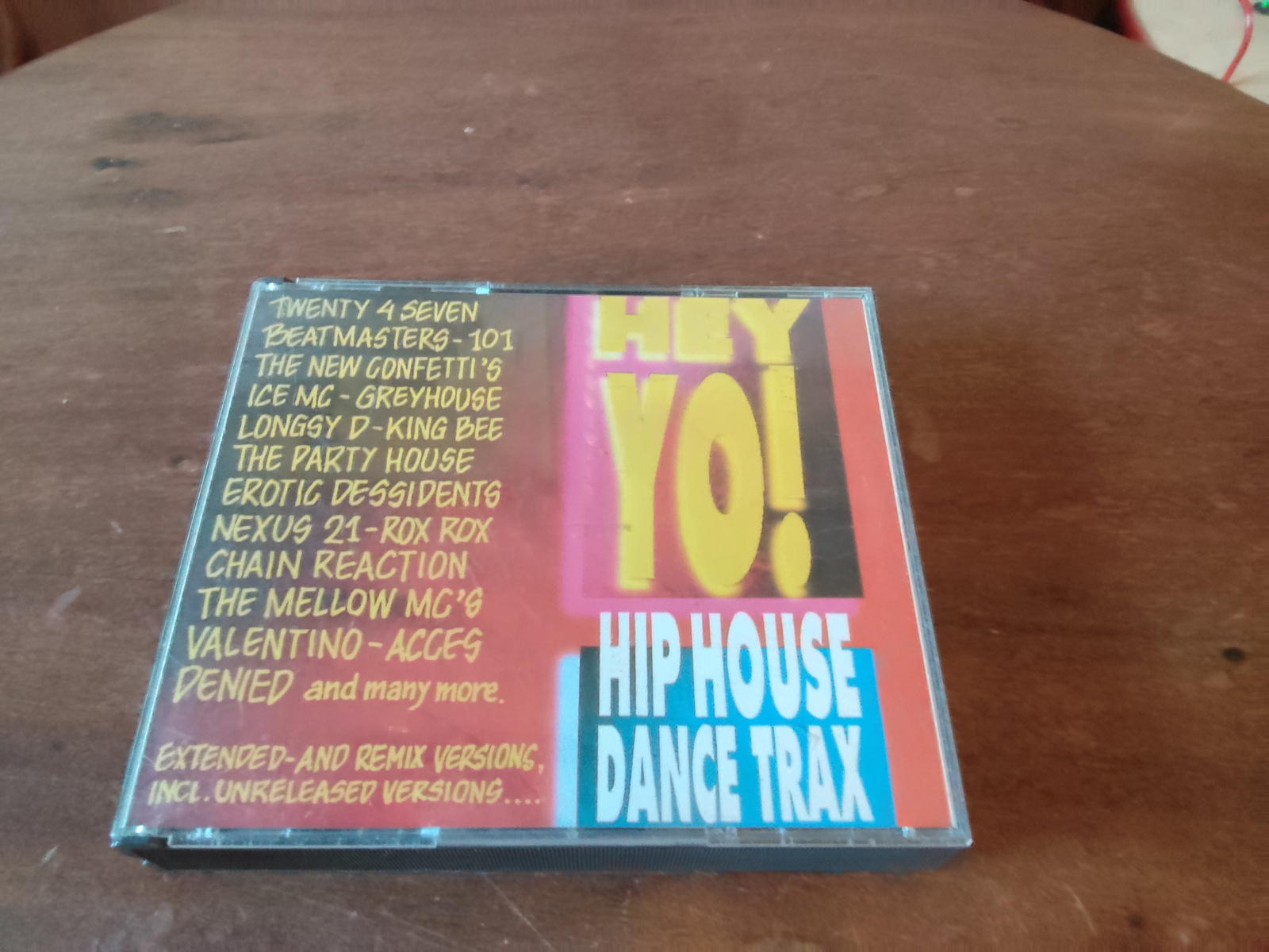 Various artists met Hey yo! Hip house dance trax 1990 CD nr CD2025824