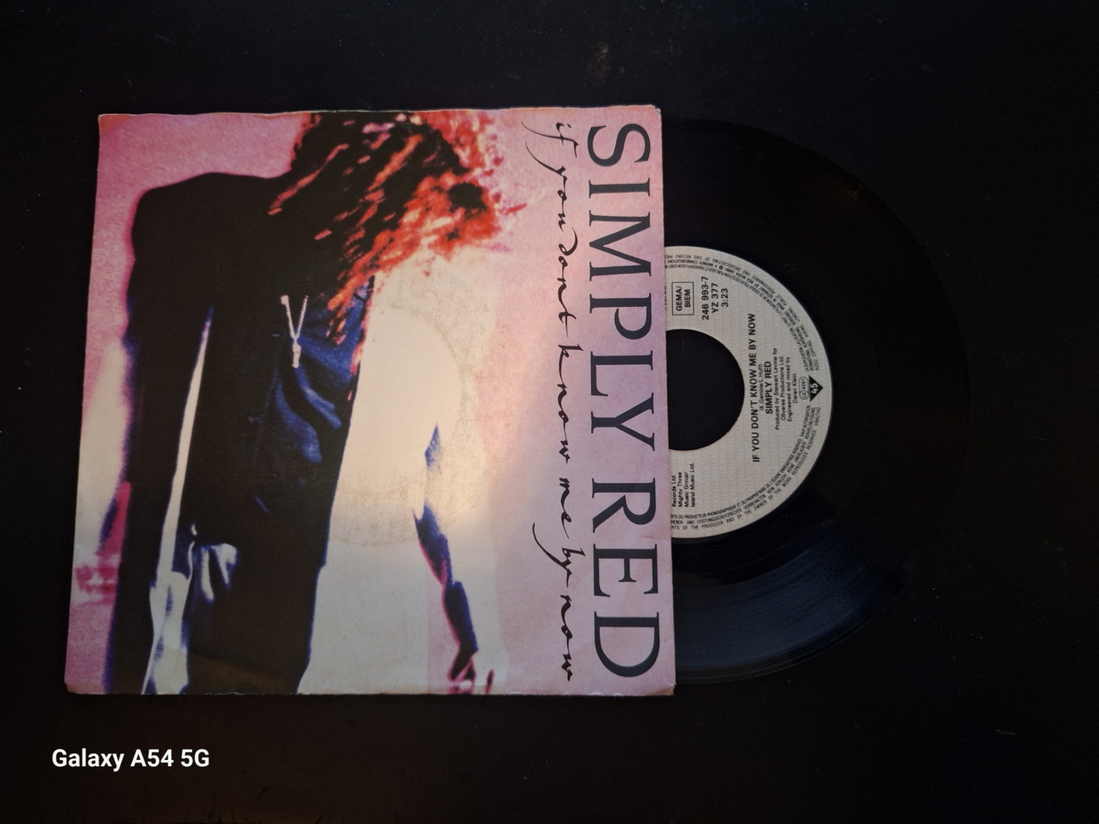 Simply Red met If you don't know me by now 1989 Single nr S20232510