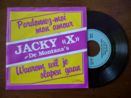 Jacky X en De Montana's met Pardonnez moi mon amour 1971 Single nr S20211302