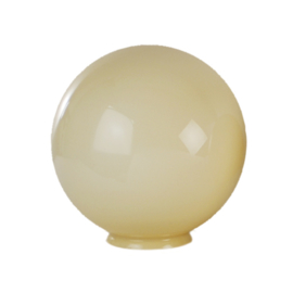 Glazen bol rond champagne kleur diameter 35cm nr5 op foto 3500.50