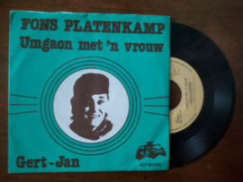 Fons Platenkamp met Umgoan met 'n vrouw 1979 Single nr S20211244