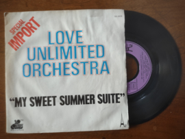 Love Unlimited Orchestra met My sweet summer suite 1976 Single nr S20211184