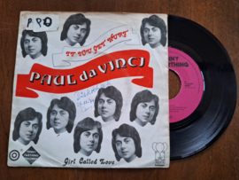 Paul Da Vinci met If you get hurt 1974 Single nr S20234170