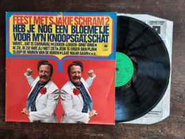 Sjakie Schram met Feest met Sjakie Schram 2 1971 LP nr L2024534