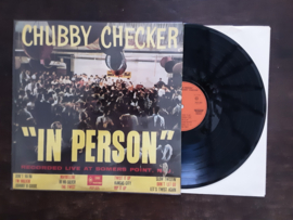 Chubby Checker met "In person" 1963 LP nr L2024365