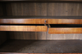 Mooi antiek Hollands kabinet mahonie omstreeks 1800-1820 br-166cm nr 10021