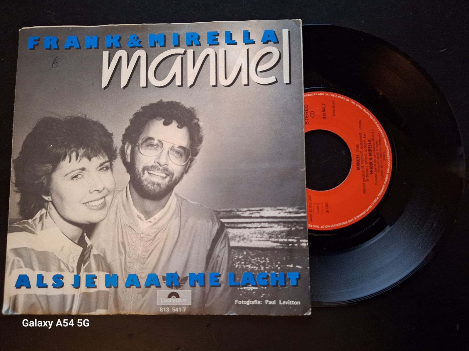 Frank & Mirella met Manuel 1983 Single nr S20221518