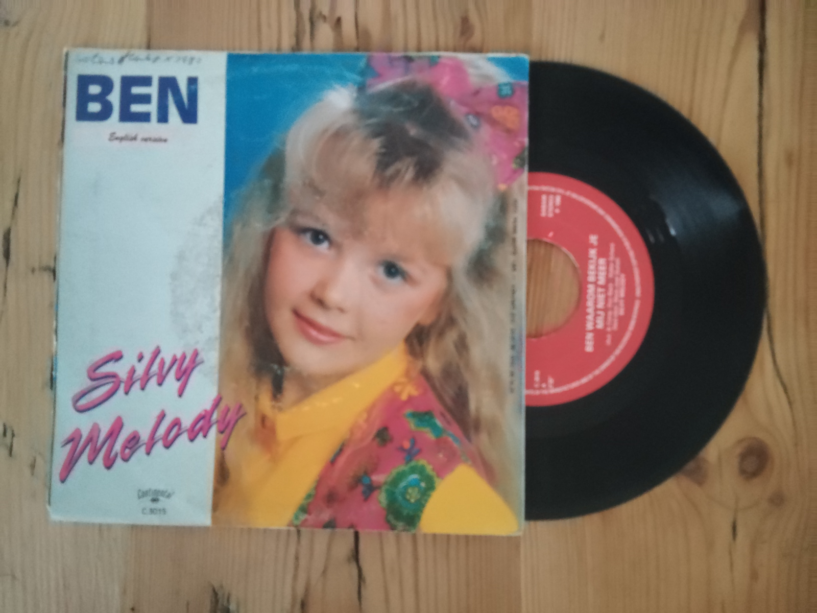 Silvy Melody met Ben waarom bekijk je mij niet meer 1990 Single nr S20256507