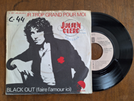 Julien Clerc met Le coeur trop grand pour moi 1976 Single nr S20233552