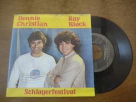 Dennie Christian & Roy Black met Schlagerfestival 1983 Single nr S20221557