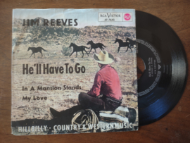 Jim Reeves met He'll have to go 1959 Single nr S20221396