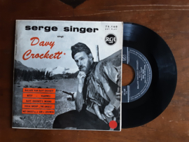 Serge Singer met Ballade van Davy Crocket Betsy 1956 Single nr S20245695