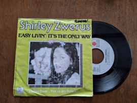 Shirley Zwerus met Easy livin' / it's the only way 1980 Single nr S20232226