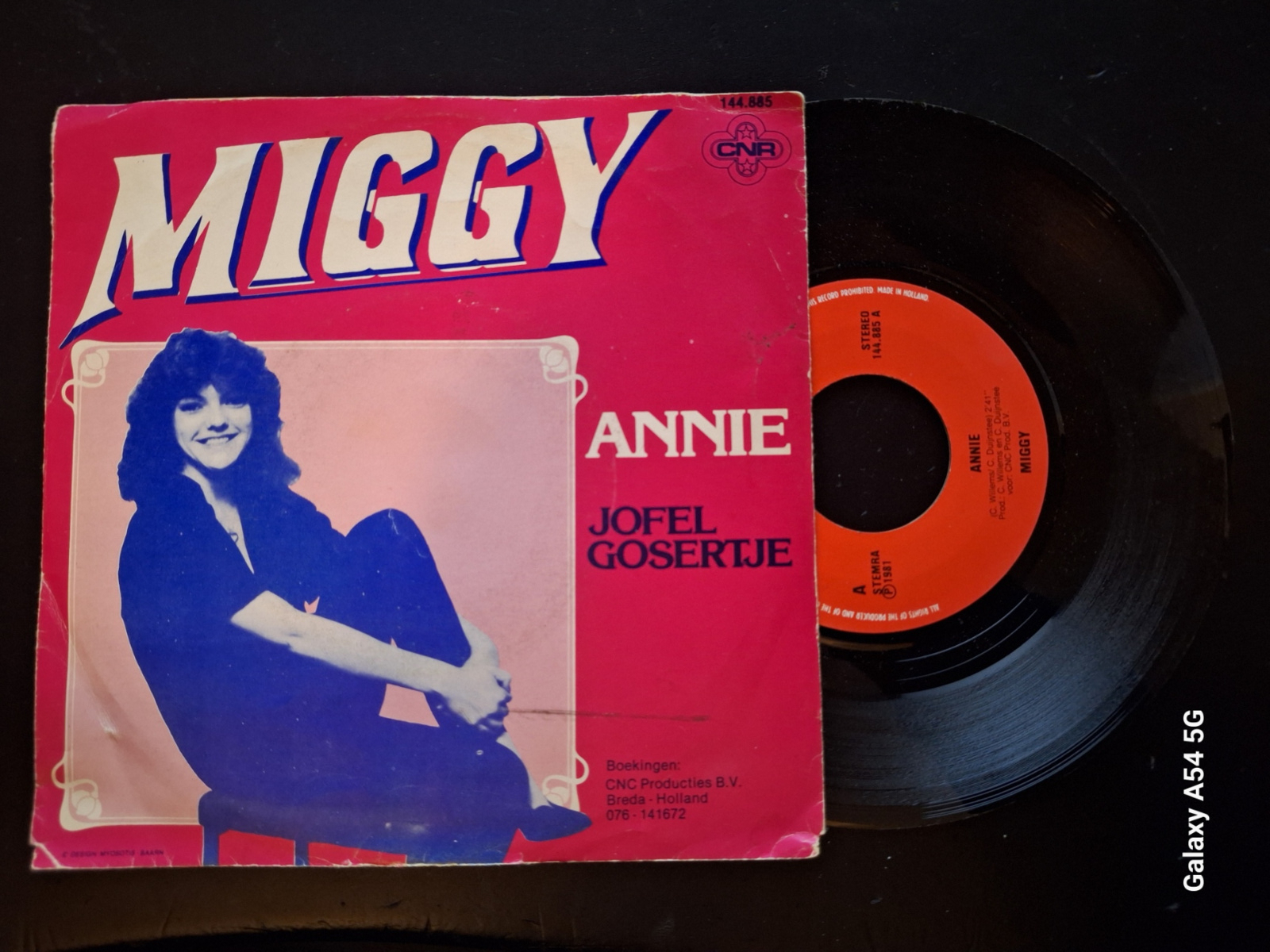 Miggy met Annie 1981 Single nr S20221886
