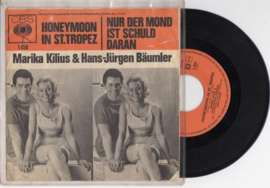 Marika Kilius & Hans-Jurgen Baumler met Honeymoon in St. Tropez 1964 Single nr S2021803