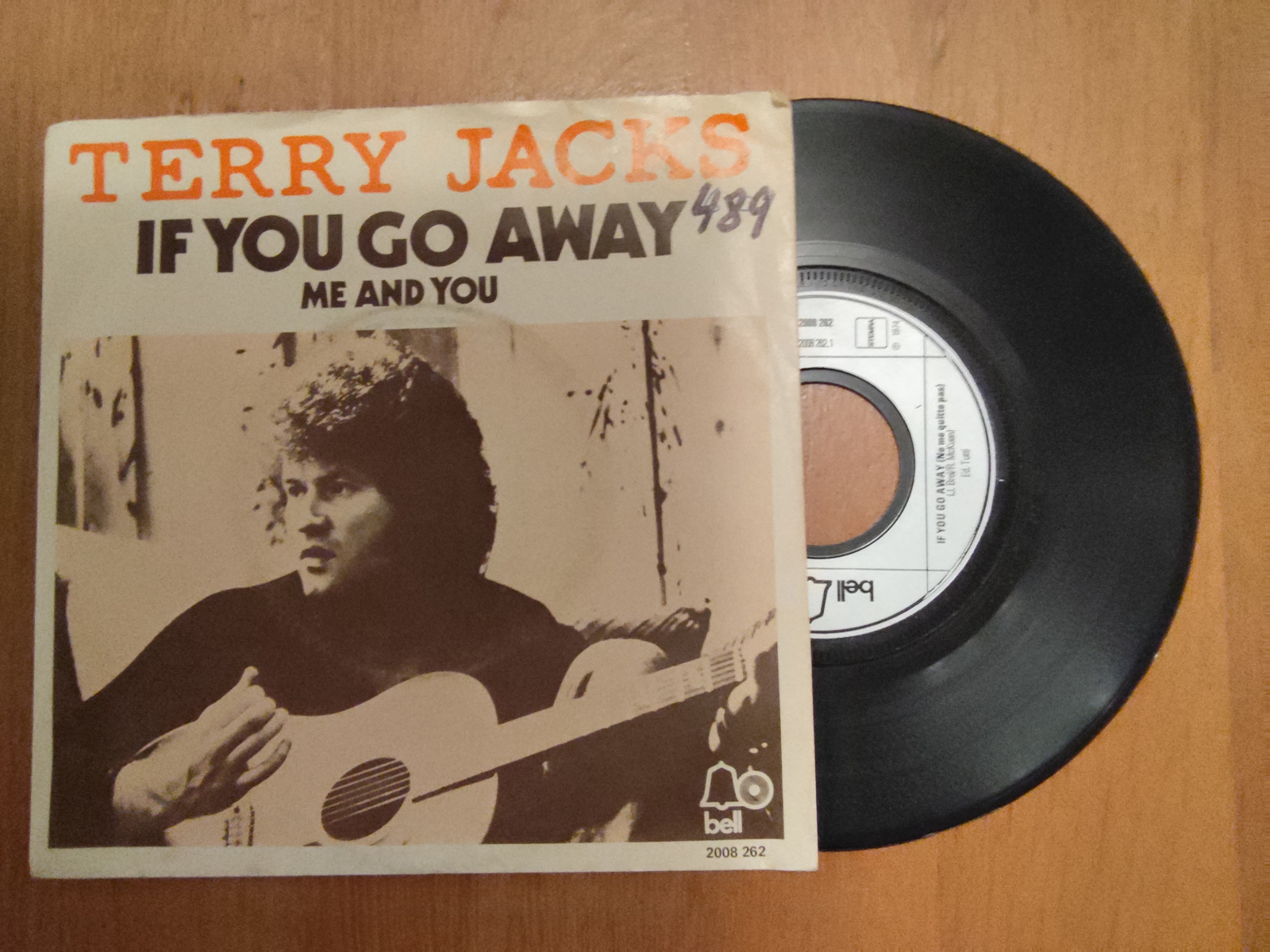 Terry Jacks met If you go away 1974 Single nr S20256325