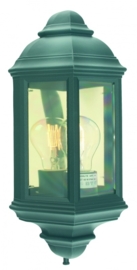 Buitenlamp wand half serie Mezza zwart nr: FL162