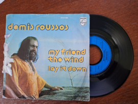 Demis Roussos met My friend the wind 1973 Single nr S2020275