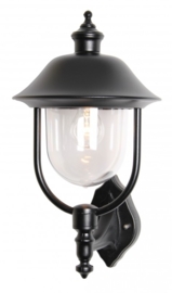 Buitenlamp wand serie Punta II in zwart leverbaar nr: FL4040