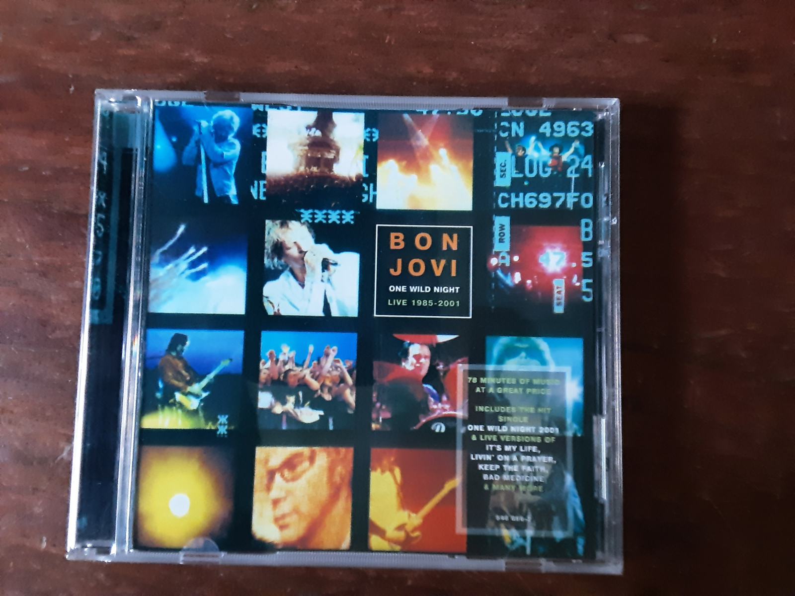 Bon Jovi met One wild night 2001 CD nr CD2024664