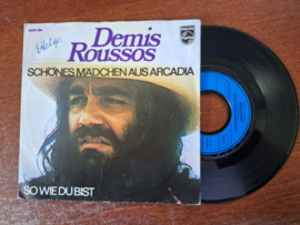 Demis Roussos met Schones madchen aus Arcadia 1973 Single nr S2020263