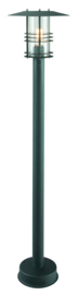 Buitenlamp staand h-120cm gegalvaniseerd zwart Selva nr: 3095
