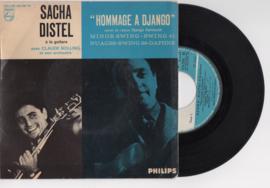 Sacha Distel met Hommage a Django minor swing 41 1961 Single nr S2020424