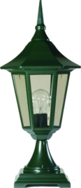 Buitenlamp sokkel serie Tessaro ALU zwart nr: 3032