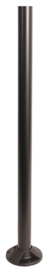 Masten voor buitenlamp serie Variona zwart h-100cm ribbel nr 1221