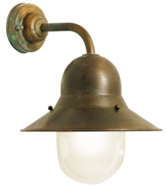 Buitenlamp wand serie Maritiem verkoperd h-35cm d-33cm nr 23801