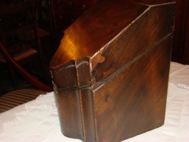 Antieke bestekdoos of cutlerybox-knifebox circa 1780