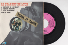 Le quartet de Lyon met Pierre et Sarah 1969 Single S2020243
