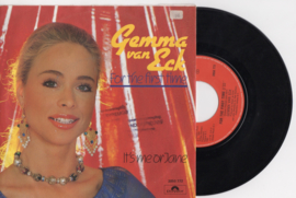 Gemma van Eck met For the first time 1982 Single nr S2020265