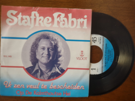 Stafke Fabri met Ik ben veulte bescheiden 1981 Single nr S20211223